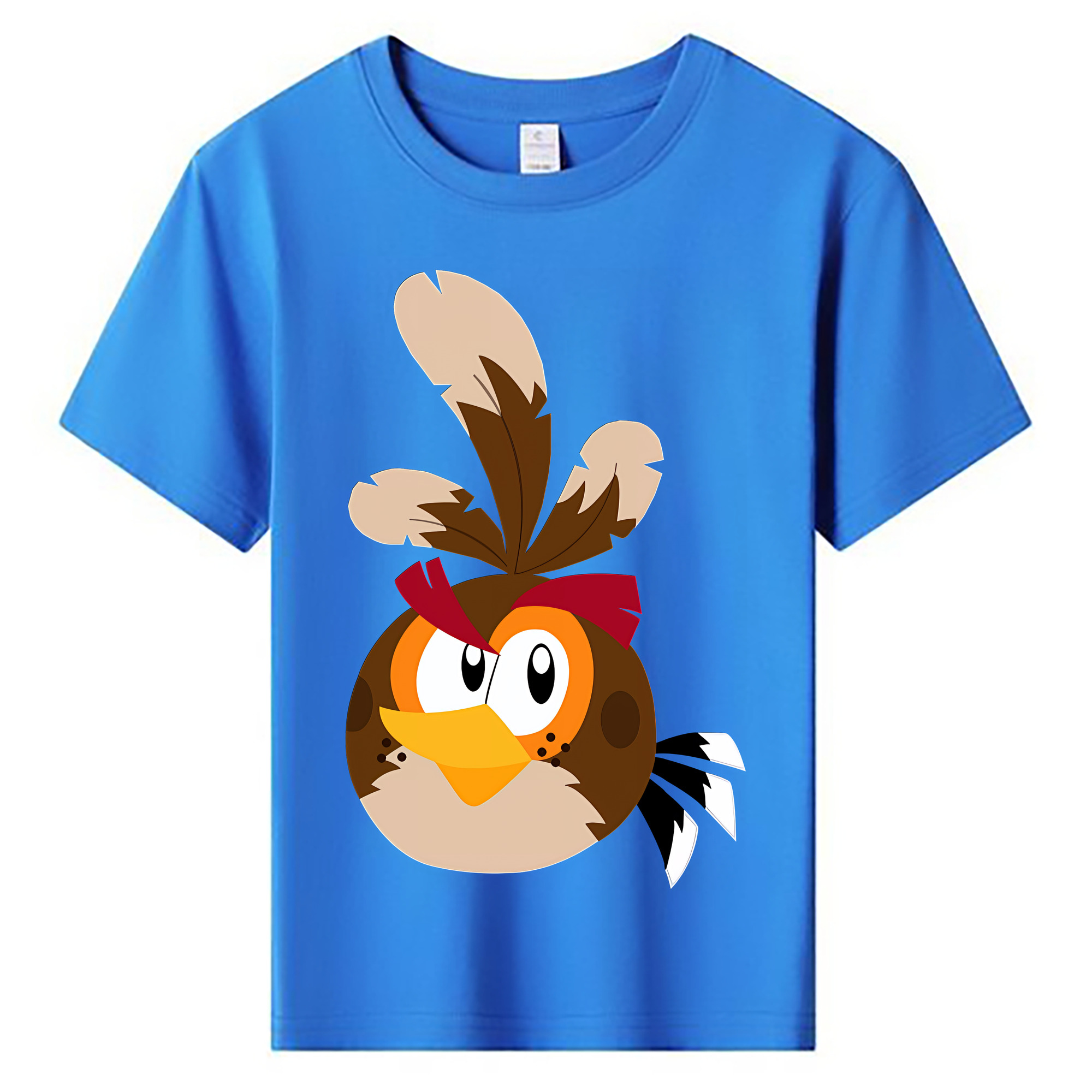 （画像用） Angry Birds アングリーバード 綿100％キッズTシャツ（フロントプリント）